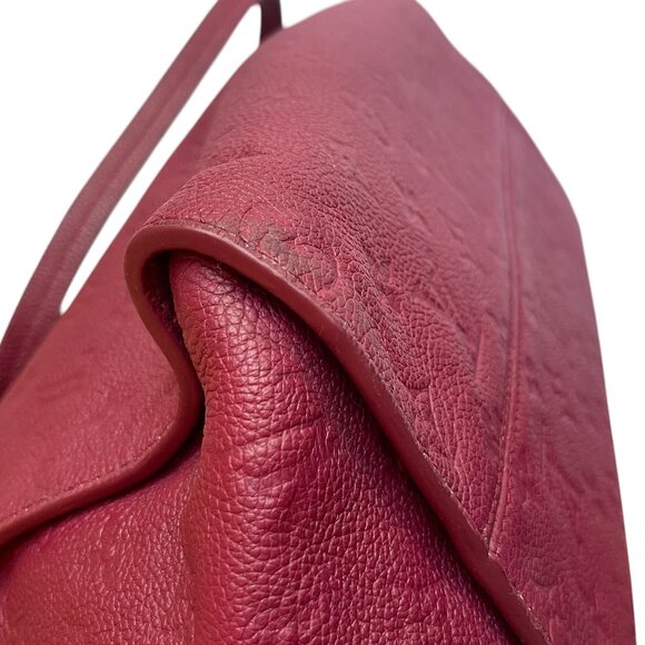 LOUIS VUITTON Aurore Empreinte Bag Satchel Handbag Monogram Leather LV Auth - Picture 11 of 16